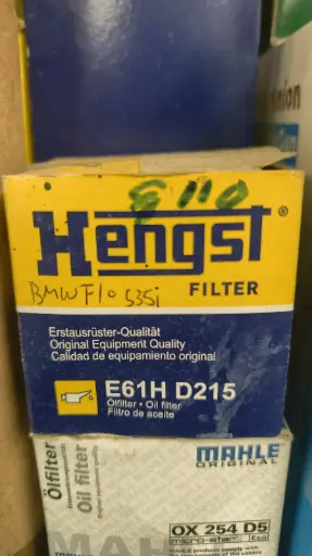 Hengst 機油濾清器 E61H D215